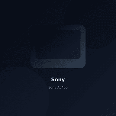 Sony A6400