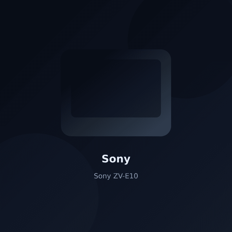 Sony ZV-E10