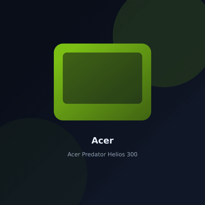 Acer Predator Helios 300