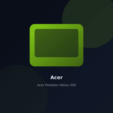 Acer Predator Helios 300