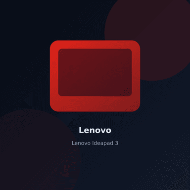 Lenovo Ideapad 3