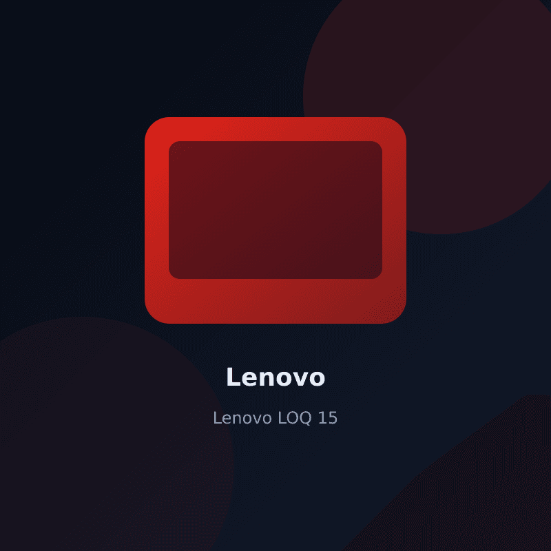 Lenovo LOQ 15