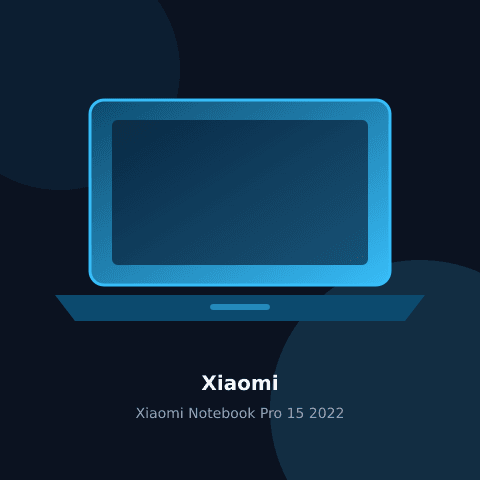 Xiaomi Notebook Pro 15 2022