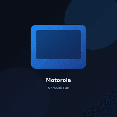 Motorola E40