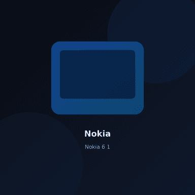 Nokia 6 1