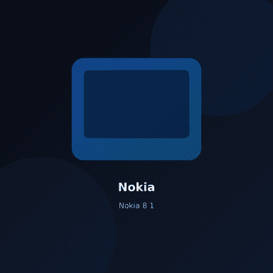 Nokia 8 1