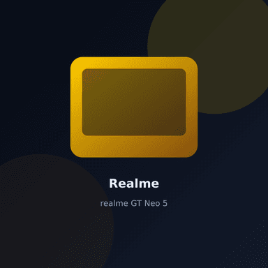 realme GT Neo 5