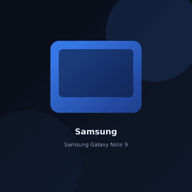 Samsung Galaxy Note 9