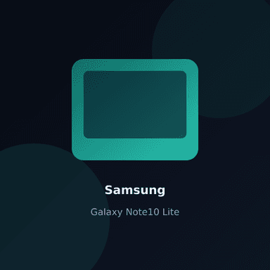 Galaxy Note10 Lite