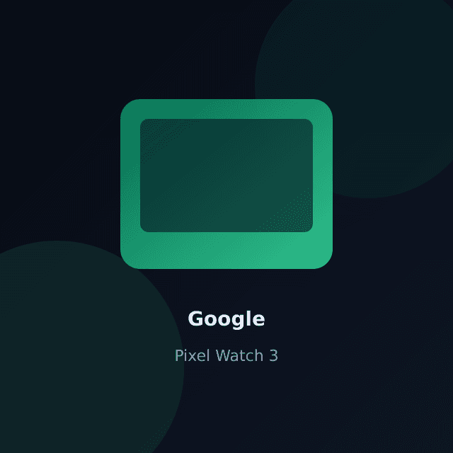 Pixel Watch 3