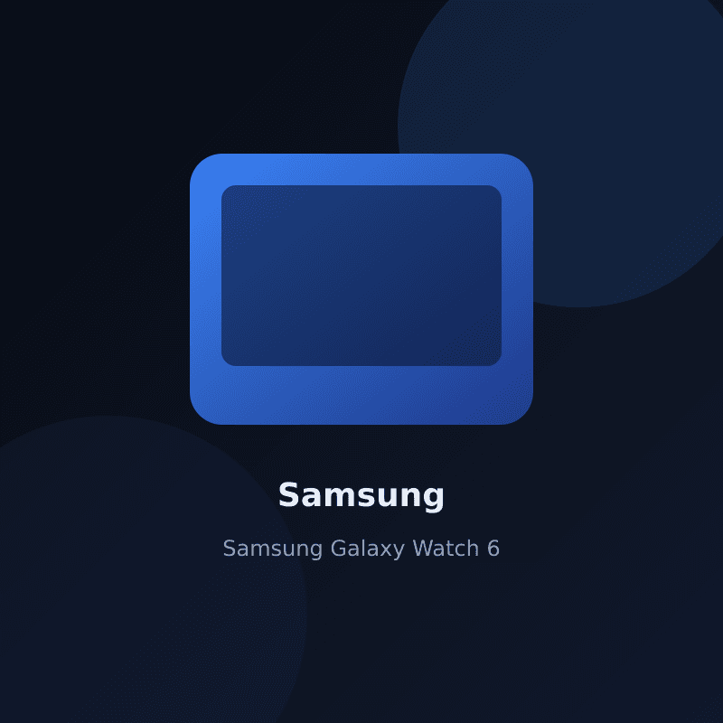 Samsung Galaxy Watch 6