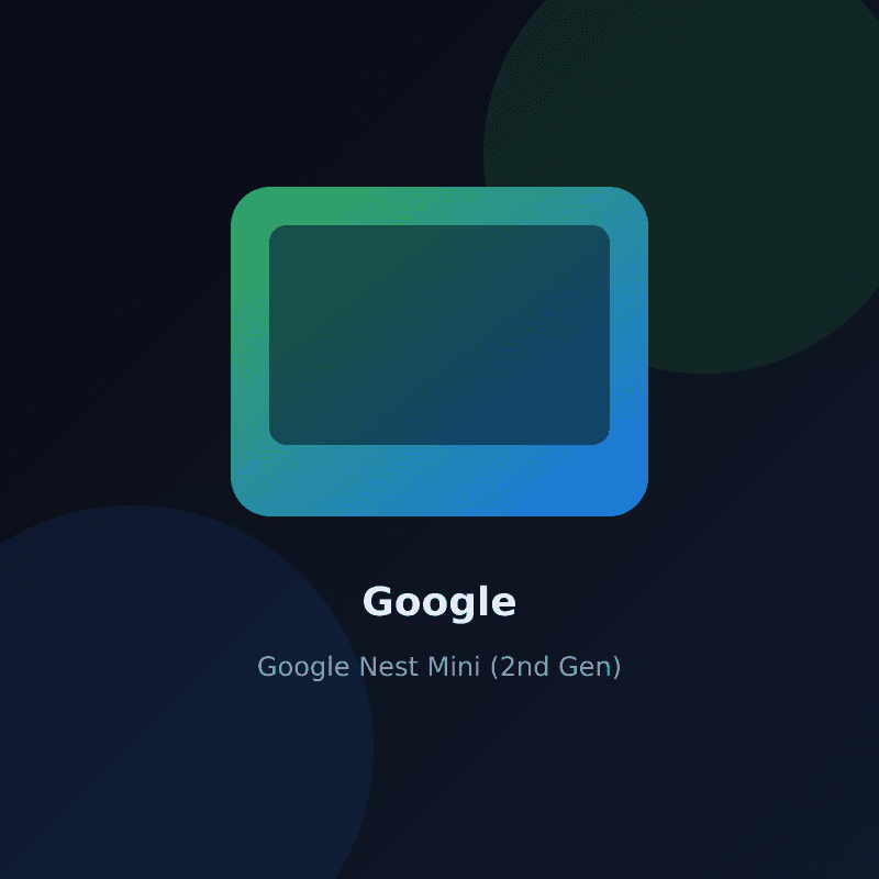 Google Nest Mini (2nd Gen)