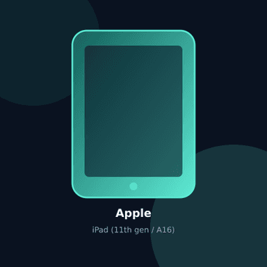 iPad (11th gen / A16)