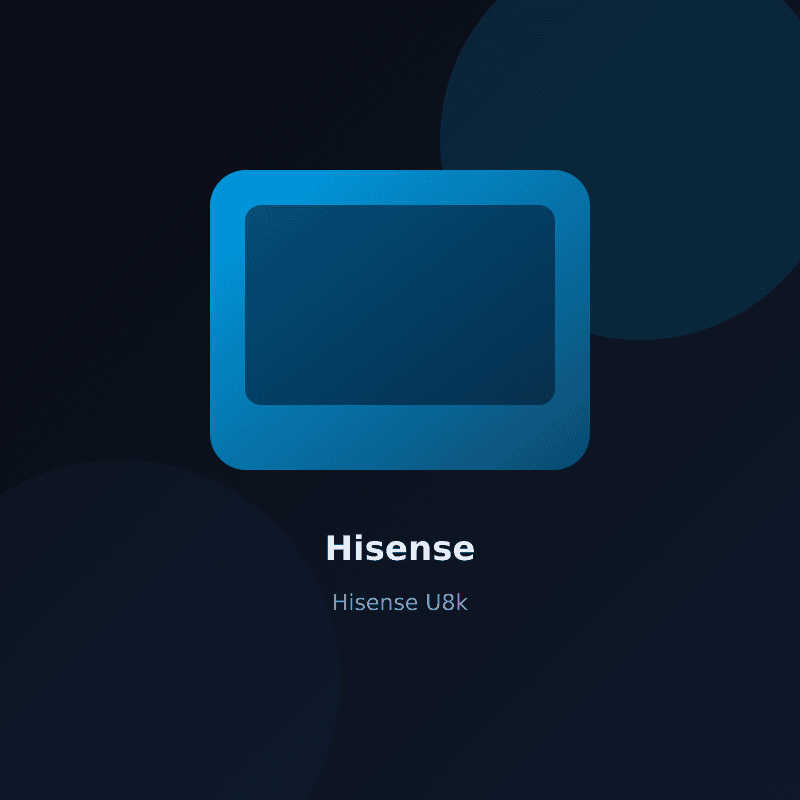 Hisense U8k