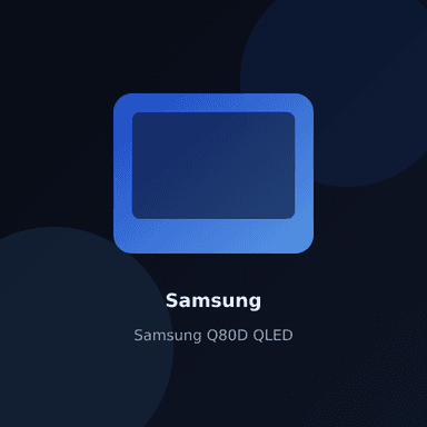 Samsung Q80D QLED