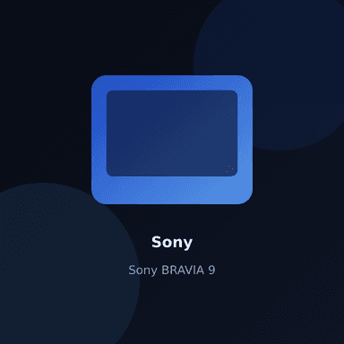 Sony BRAVIA 9