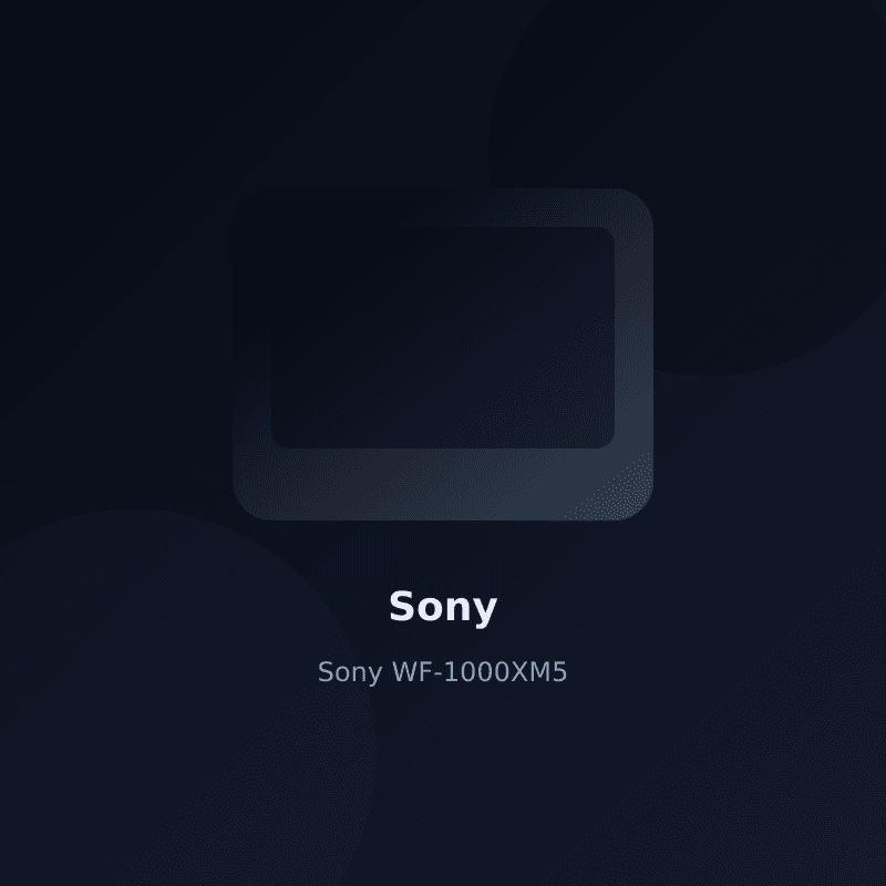 Sony WF-1000XM5