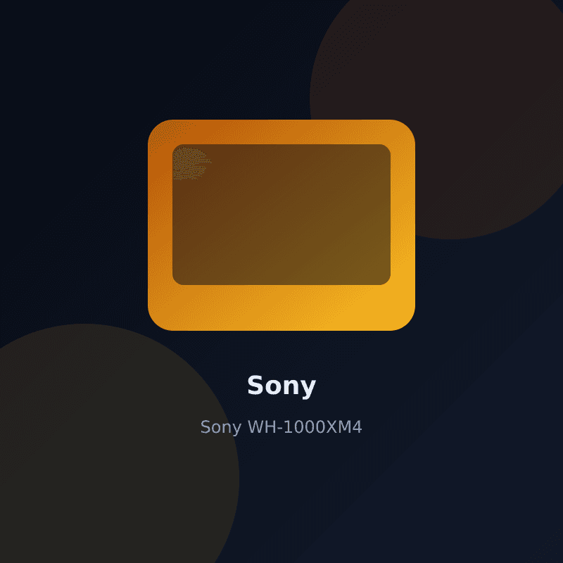 Sony WH-1000XM4