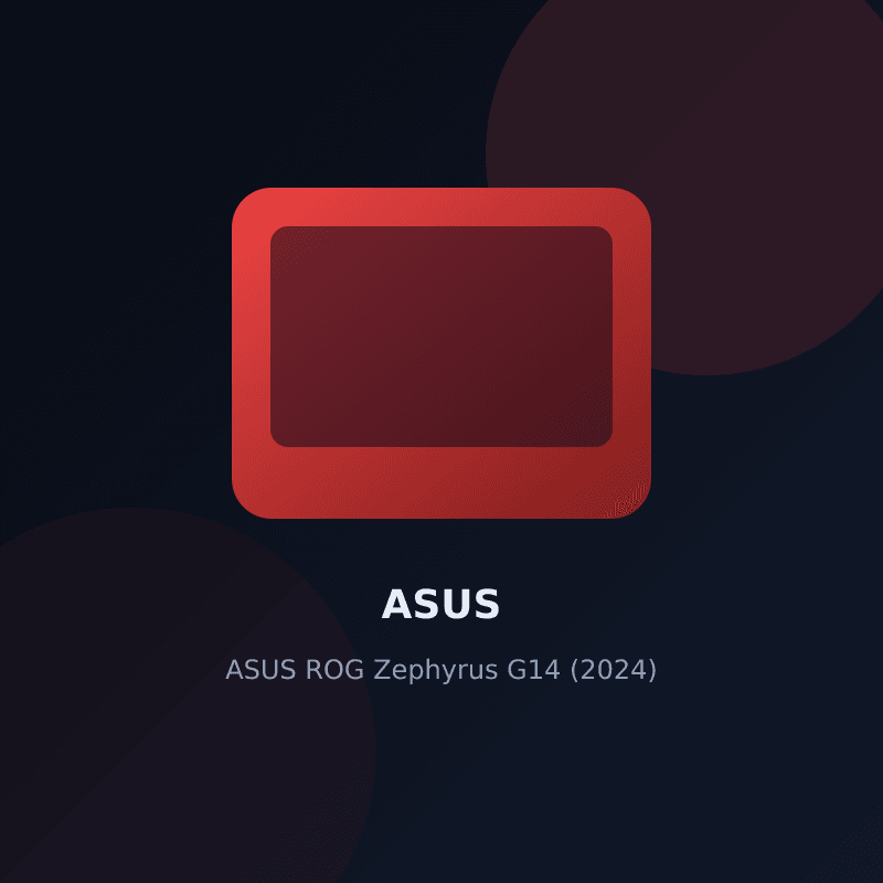 ASUS ROG Zephyrus G14 (2024)