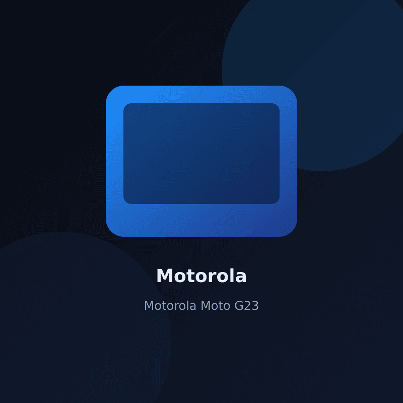 Motorola Moto G23