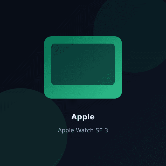 Apple Watch SE 3