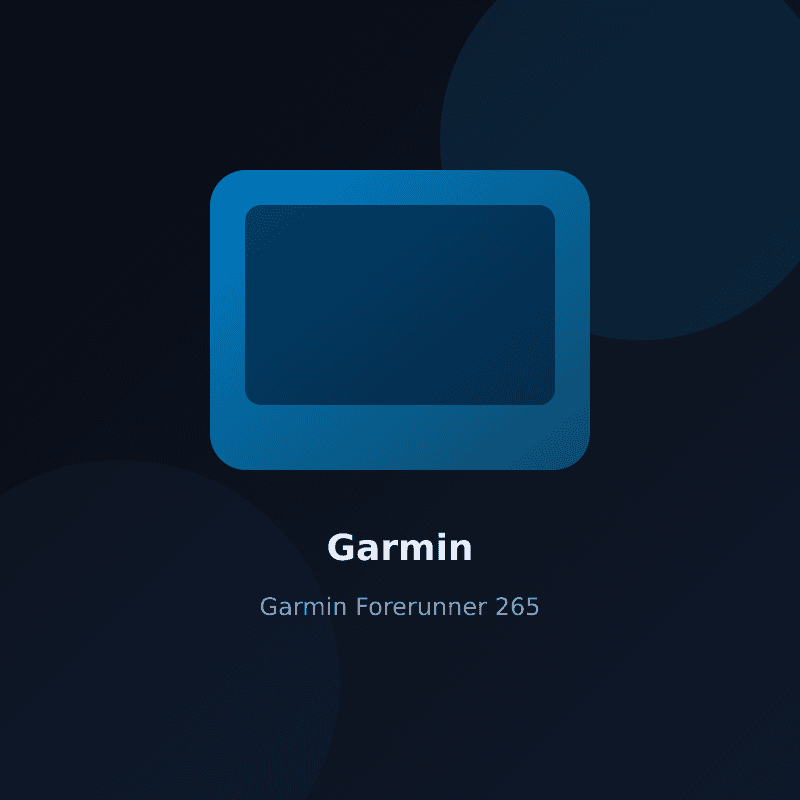 Garmin Forerunner 265
