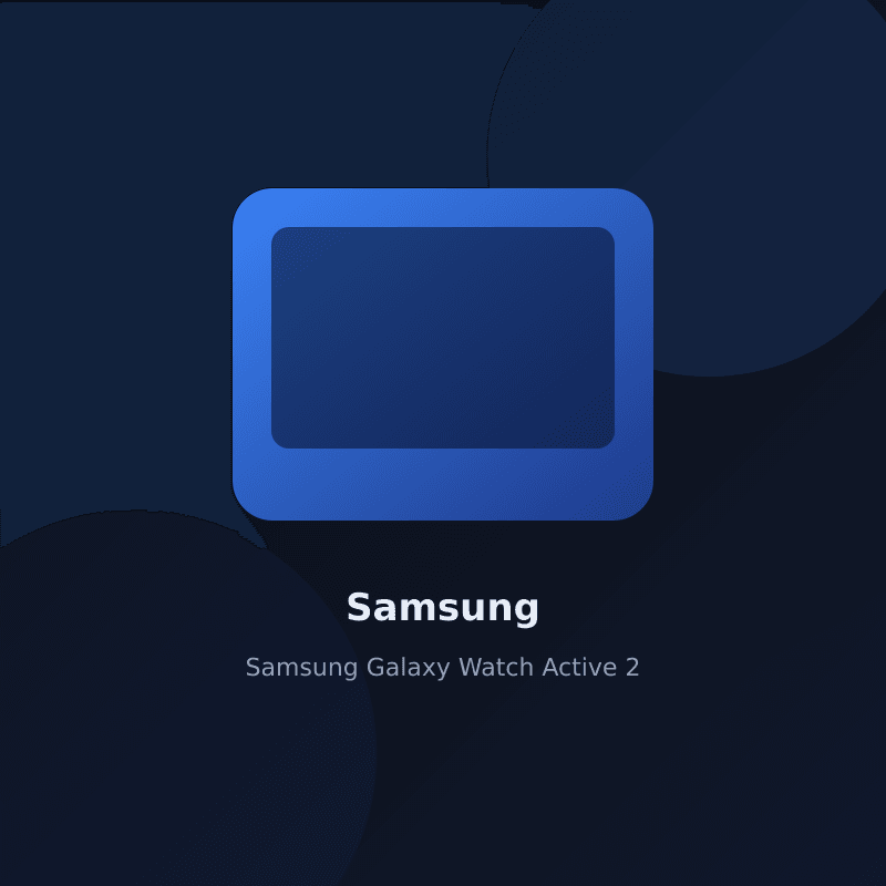 Samsung Galaxy Watch Active 2