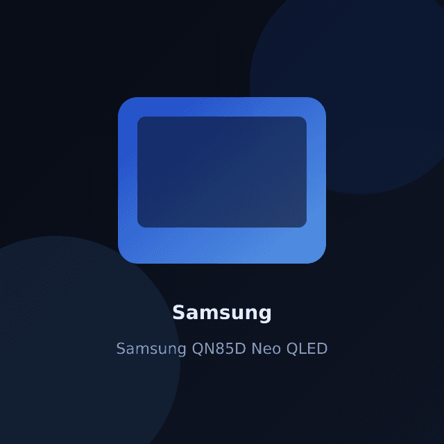 Samsung QN85D Neo QLED